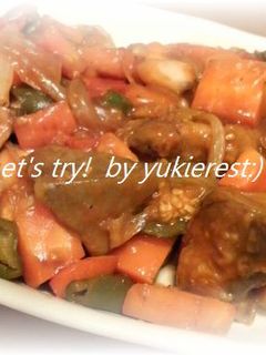 ☆ぶりで酢豚風本格中華☆-レシピのメイン写真