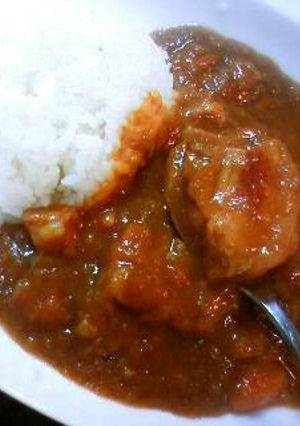 豚角煮カレー-レシピのメイン写真