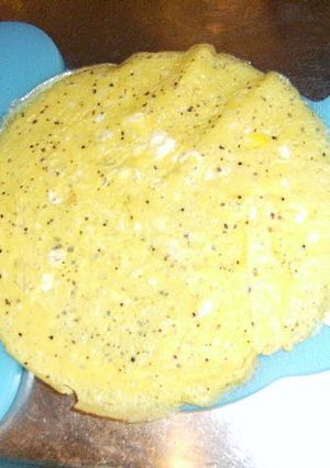 冷やし中華の薄焼き卵-レシピのメイン写真