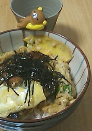 超~簡単!うな玉丼-レシピのメイン写真