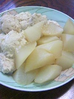 大根と鶏だんごの煮物-レシピのメイン写真