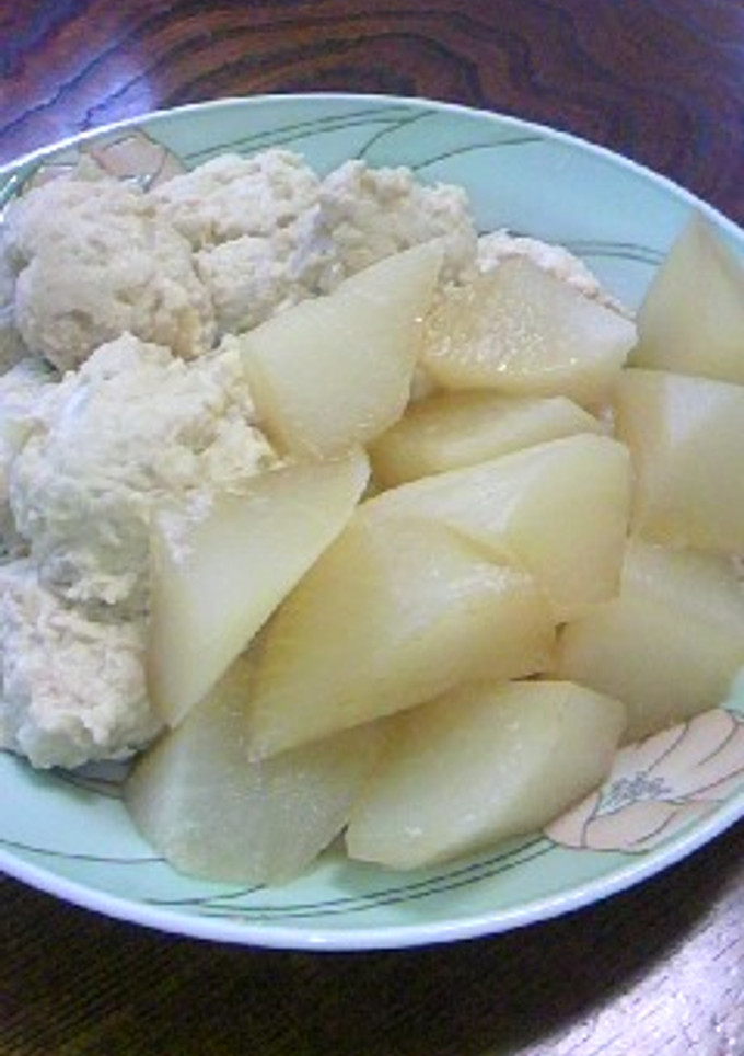 大根と鶏だんごの煮物-レシピのメイン写真