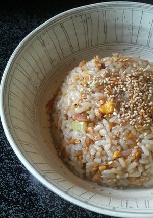 海老の塩辛・紹興酒「塔牌」風味で玉子炒飯-レシピのメイン写真