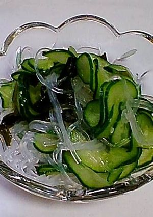 きゅうりとワカメの酢の物-レシピのメイン写真