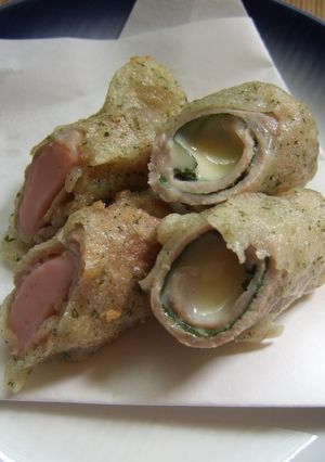 豚肉のくるくる天ぷら-レシピのメイン写真