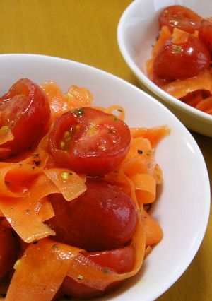 にんじんとトマトのマリネサラダ-レシピのメイン写真