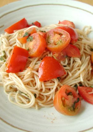 トマトそうめんチャンプルー-レシピのメイン写真