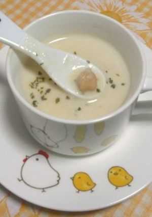 ひよこ豆のポタージュスープ-レシピのメイン写真