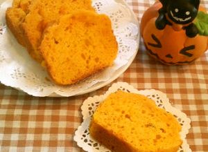 卵なし☆ふわふわ簡単かぼちゃケーキ-レシピのメイン写真