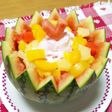 (・ω・){すいかのフルーツポンチ