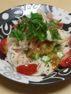 さっぱり!納豆そうめん-レシピのメイン写真