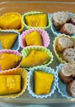 お弁当の手作り冷凍おかず～南瓜の煮物-レシピのメイン写真