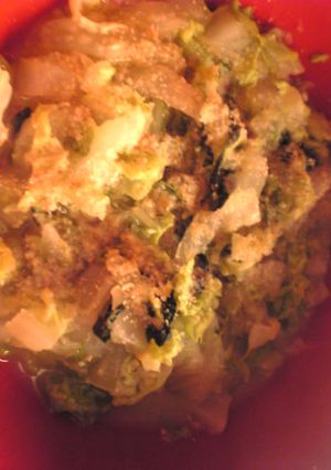 白菜と大葉の味噌酒生姜胡麻和え-レシピのメイン写真