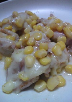 簡単☆コーンとチーズのせチキン-レシピのメイン写真