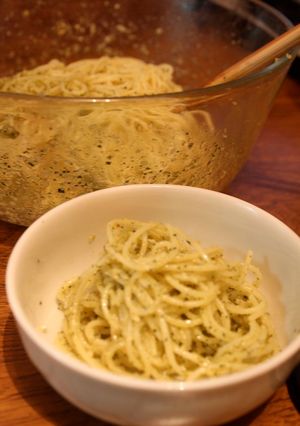 簡単格安定番ジェノベーゼソースのパスタ-レシピのメイン写真