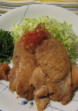 ★紹興酒で中華風な・・しょうが焼き-レシピのメイン写真