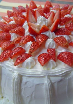 クリーム（デコレーションケーキ用）-レシピのメイン写真