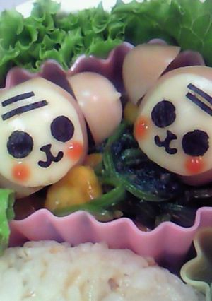 キャラ弁おかずにﾁﾋﾞﾁﾋﾞおちゃる-レシピのメイン写真