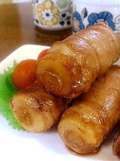 お弁当に✿ちくわとネギの豚肉まきまき~-レシピのメイン写真