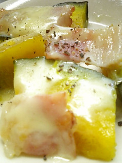 簡単かぼちゃのチーズ焼き おべんとうにも-レシピのメイン写真