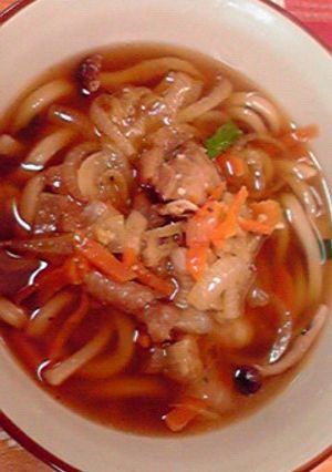 あったか鶏うどん♪-レシピのメイン写真