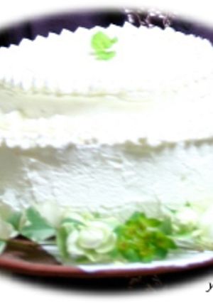 クリスマスもふわふわスポンジケーキ♪-レシピのメイン写真