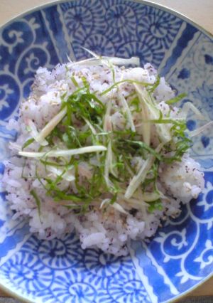 ゆかりの香味寿司-レシピのメイン写真