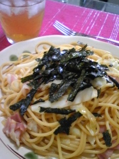 ‡ベーコンとキャベツの和風パスタ‡-レシピのメイン写真