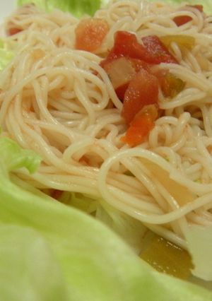 タコソースで簡単★ピリ辛そうめん-レシピのメイン写真