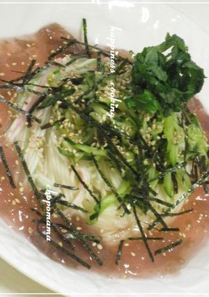ひんやり梅ゼリー☆素麺-レシピのメイン写真