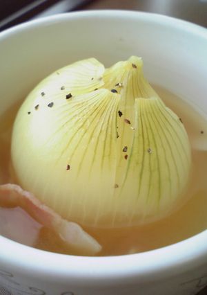 ♡レンジで丸ごと玉ねぎ♡　-レシピのメイン写真