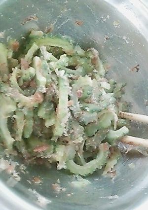 ゴーヤの梅おかか和え-レシピのメイン写真