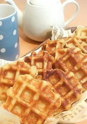 ベルギーワッフル　追記あり♪-レシピのメイン写真