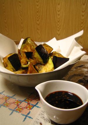 賀茂茄子を生姜醤油で-レシピのメイン写真