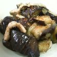 なすと鶏肉のきんぴら風炒め