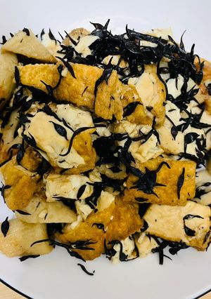 厚揚げとちくわのひじき煮-レシピのメイン写真