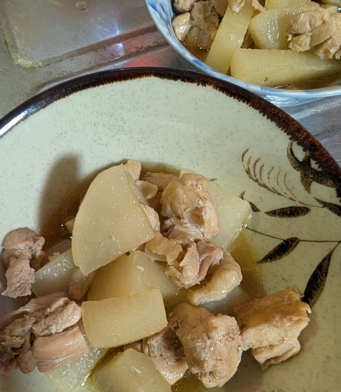 簡単★昼食！「とり肉と大根の炊いたん」-レシピのメイン写真