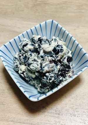 黒豆クリームチーズ和え。正月簡単おつまみ-レシピのメイン写真