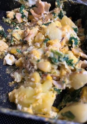 よく食べ簡単朝ごはん　ジャガチーズ炒め-レシピのメイン写真