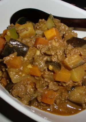 夏野菜たっぷりキーマカレー-レシピのメイン写真