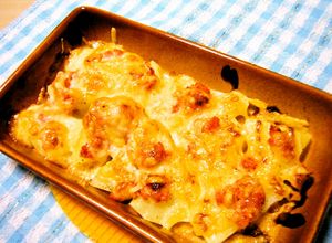 居酒屋風♪明太ポテトチーズ焼き♡-レシピのメイン写真