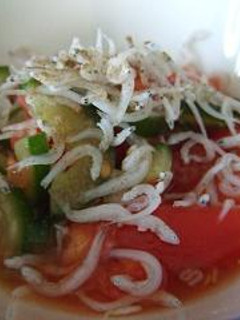 きゅうりとトマトの酢の物-レシピのメイン写真