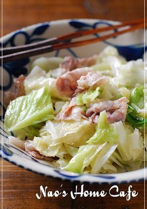 柚子胡椒豚とキャベツの蒸し焼き-レシピのメイン写真