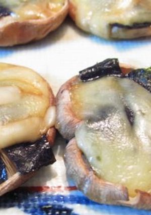 しいたけの海苔チーズ焼き-レシピのメイン写真