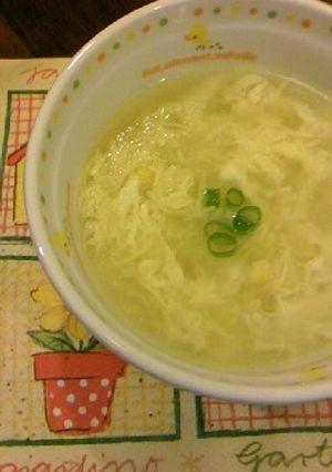 旬☆甘　シャキシャキ中華コーンスープ-レシピのメイン写真