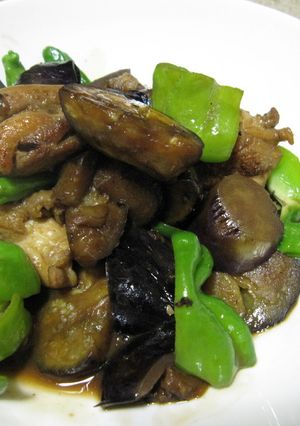 鶏肉とおなすのうまうま炒め煮-レシピのメイン写真