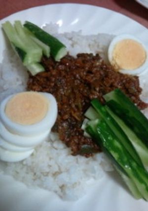 お腹いっぱい食べて♪ジャージャー飯-レシピのメイン写真