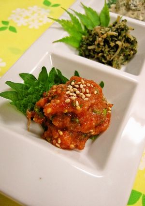 韓国風明太子-レシピのメイン写真
