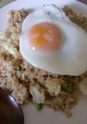 残りカレーで簡単節約カレー炒飯-レシピのメイン写真