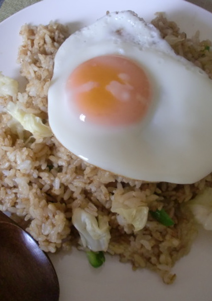 残りカレーで簡単節約カレー炒飯-レシピのメイン写真